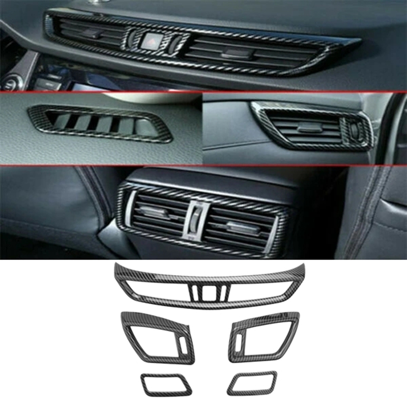 Interior Detailing Kit - 자동차 콘솔 에어컨 배출구 트림 커버,