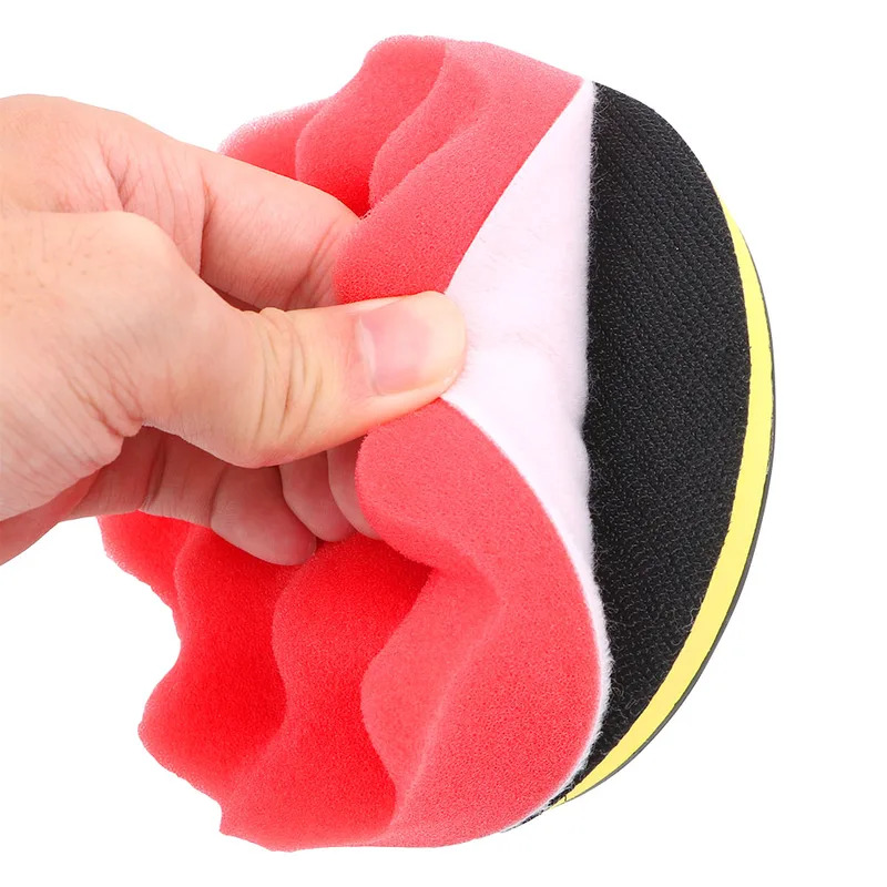 Polish Pad Set Buffer - 12개/세트 자동차 광택 패드 페인트 관리