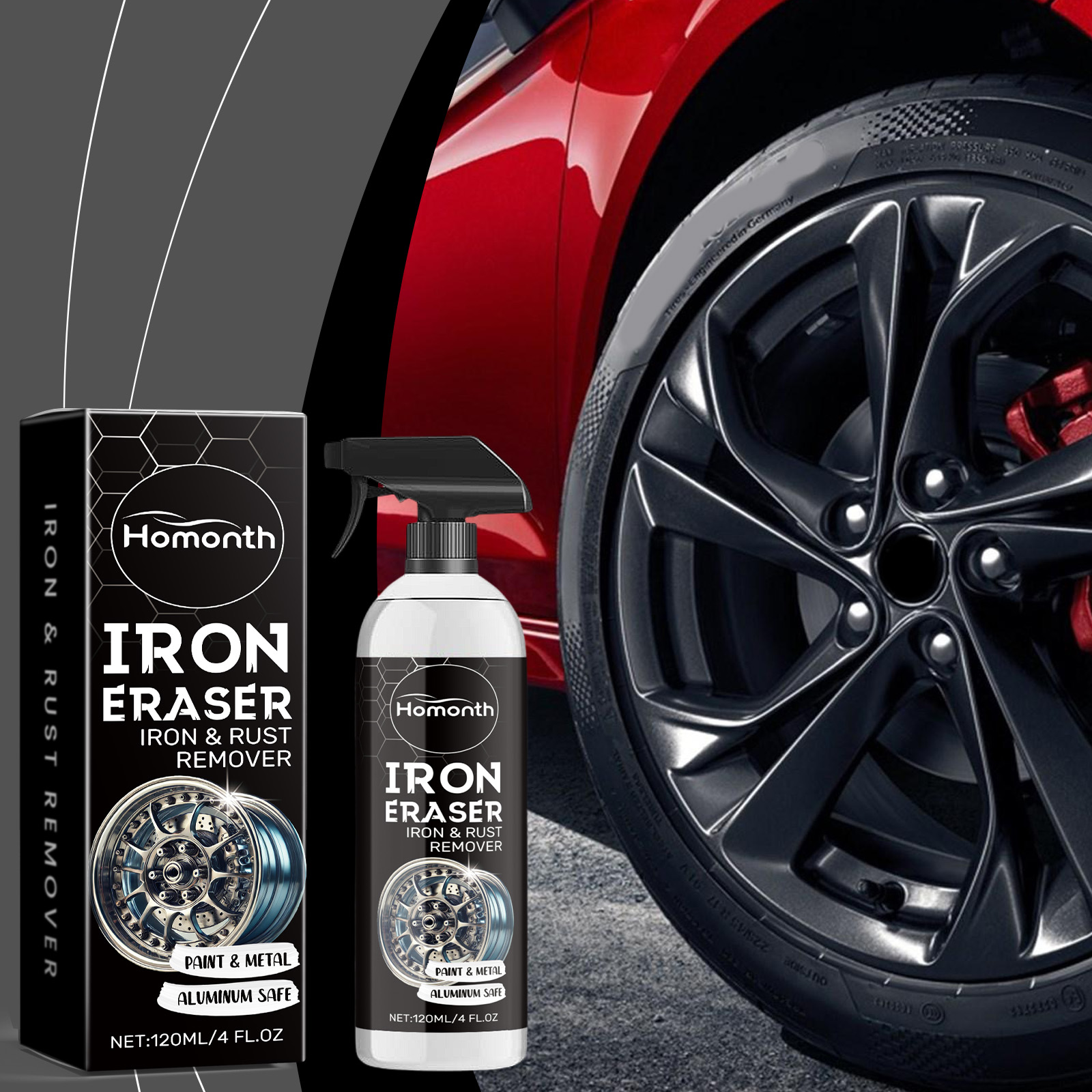 Wheel Cleaner Alloy - 자동차 휠 녹 제거 스프레이 알로이