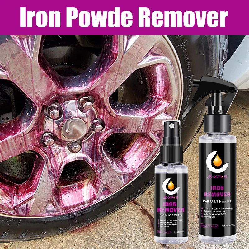 Wheel Cleaner Alloy - 50ml/100ml 휠 페인트 철 리무버 스프레이