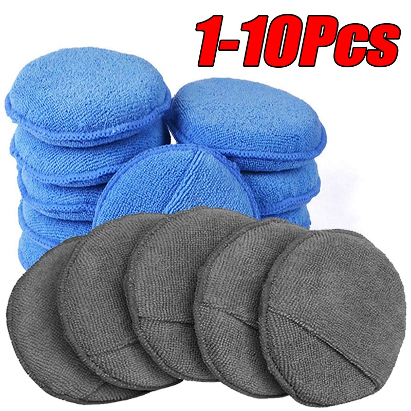 Wax Applicator Pad - 10개 자동차 디테일링 애플리케이터 패드 자동차