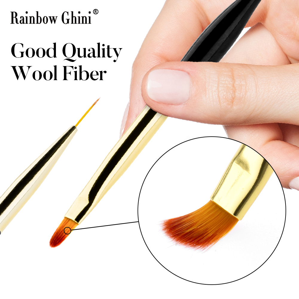 Detailing Brush Set - 레인보우 기니 3종 세트 듀얼 헤드