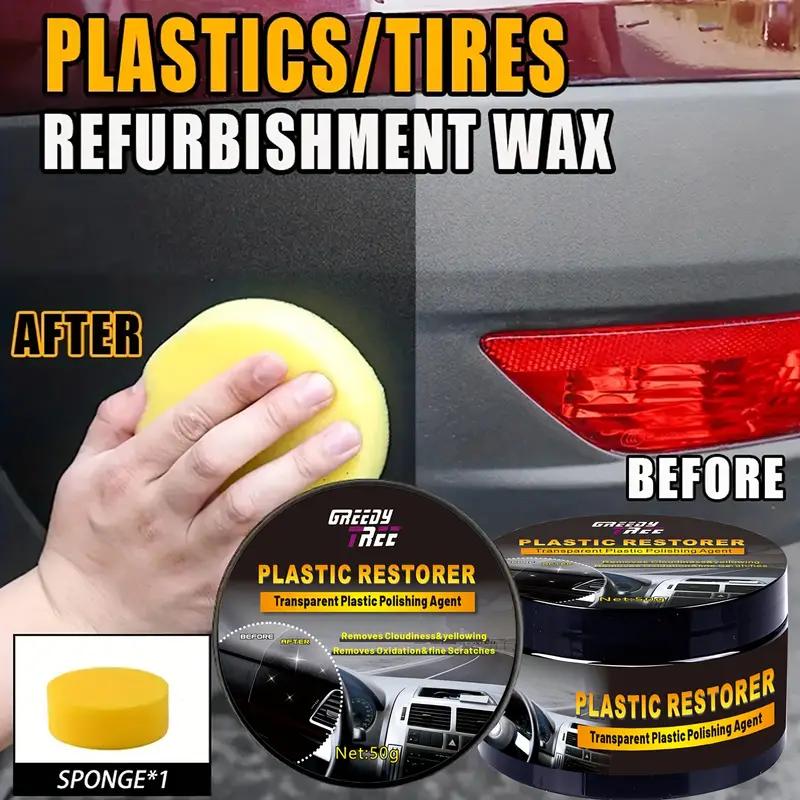Trim Restorer Plastic - 그리디 트리 자동차 플라스틱 복원제, 자동차
