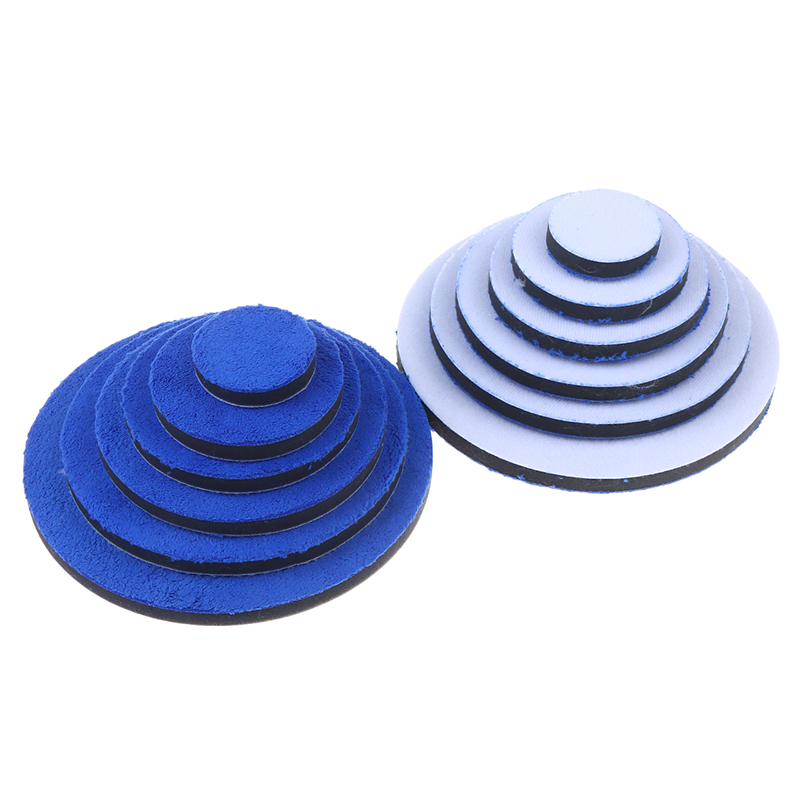 Polish Pad Set Buffer - 2개 세트 자동차용 마이크로파이버 광택 패드