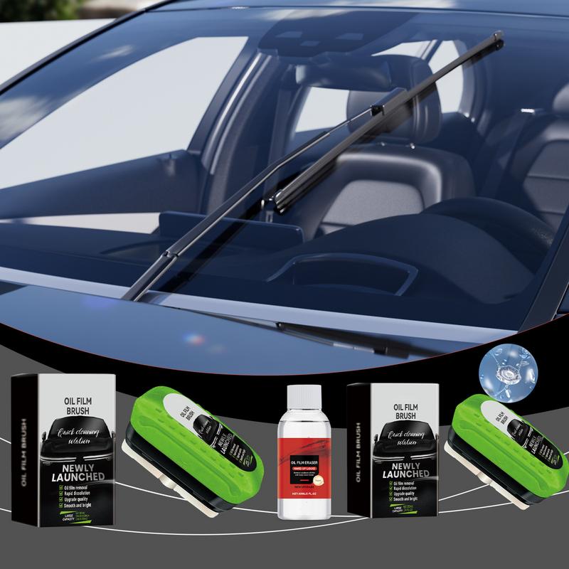 Car Cleaning Brush - 자동차 오일 필름 청소 도구, 자동차