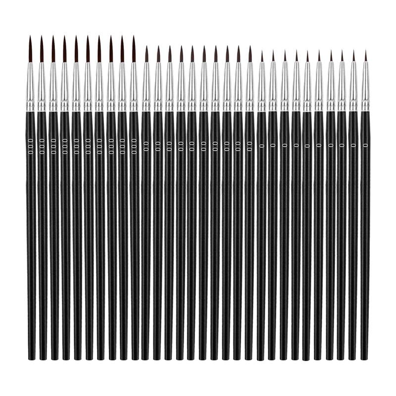 Detailing Brush Set - 30개의 미니 디테일 페인트 브러쉬 세트,