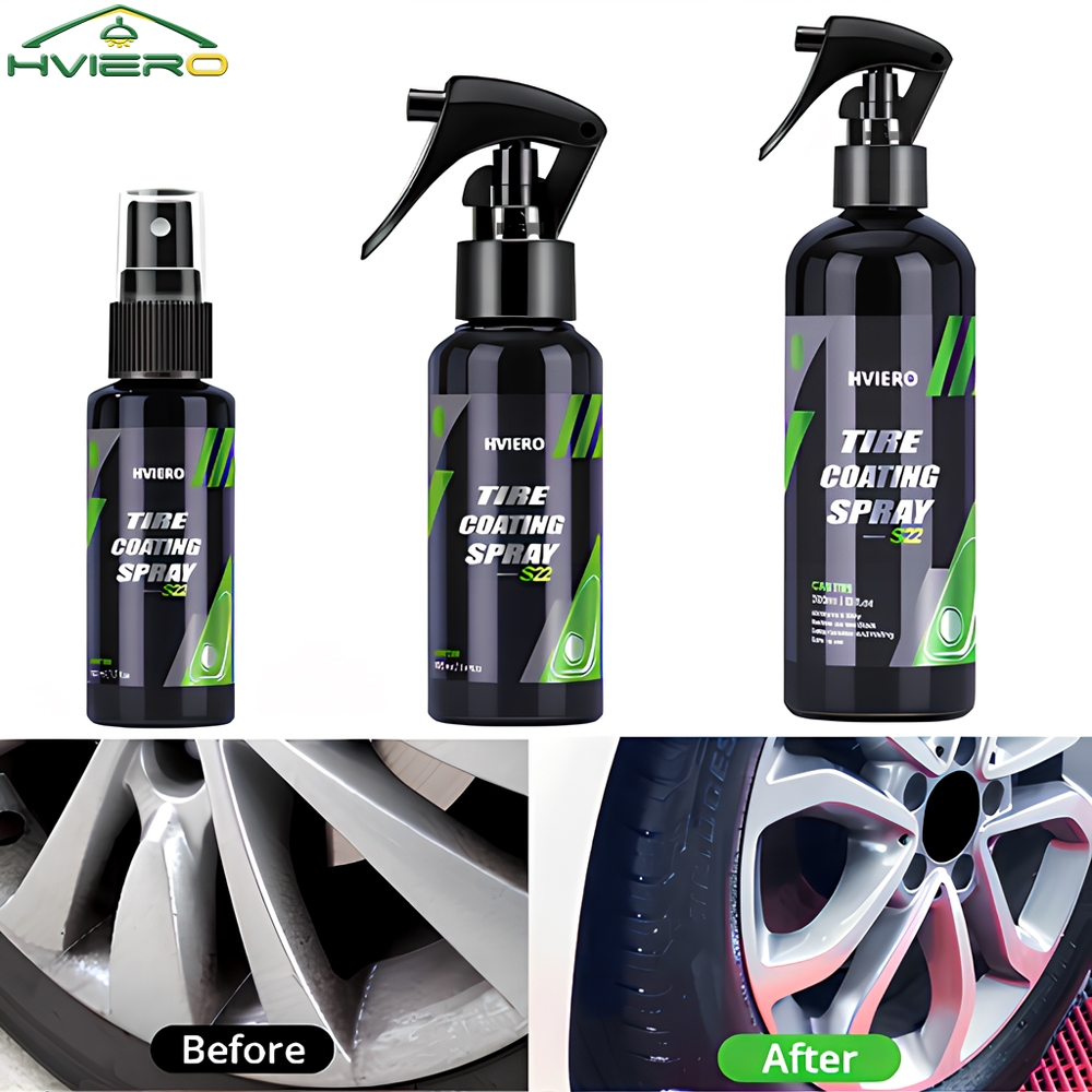 Tire Shine Spray Sealant - 타이어 광택 HVIERO S22 타이어 코팅