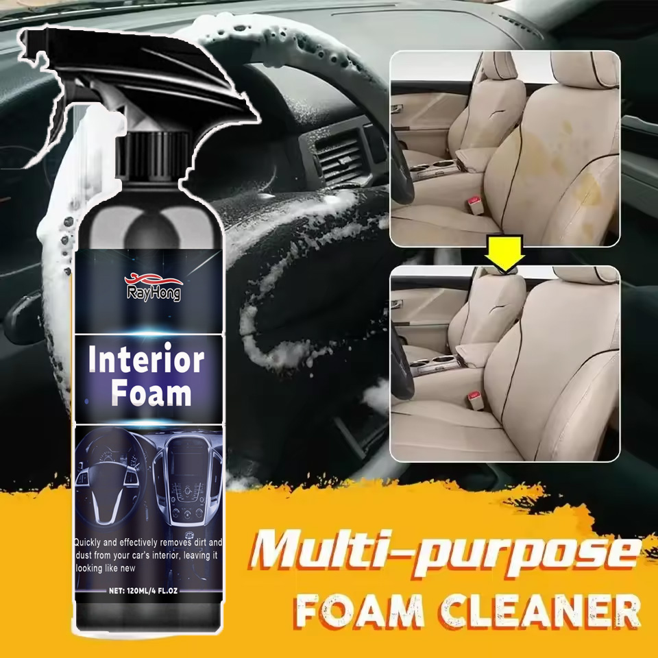 Seat Cleaner Fabric - 다목적 자동차 인테리어 폼 클리너 가죽