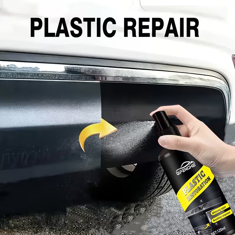 Trim Restorer Plastic - QIFENGHE 120ml 자동차 플라스틱 및 트림