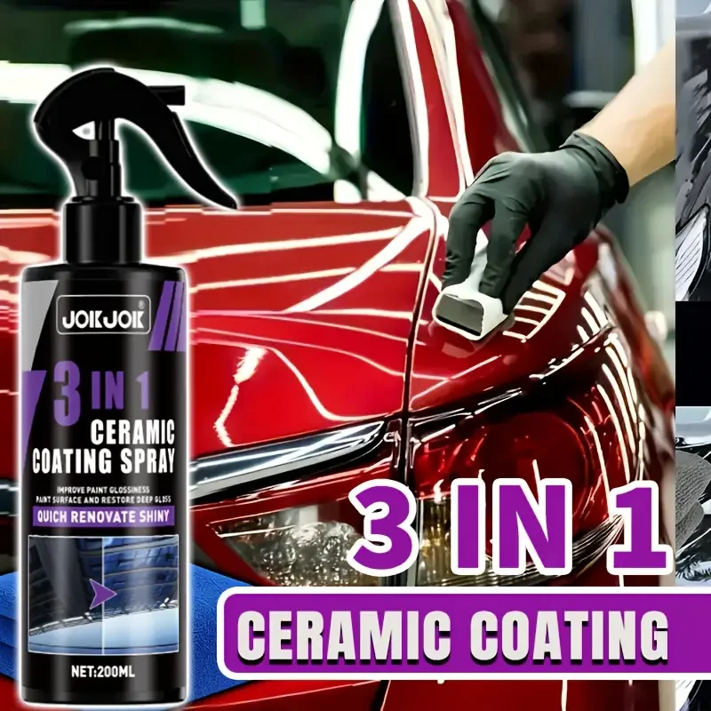 Car Wax Ceramic Coating - 3 in 1 자동차 세라믹 액상