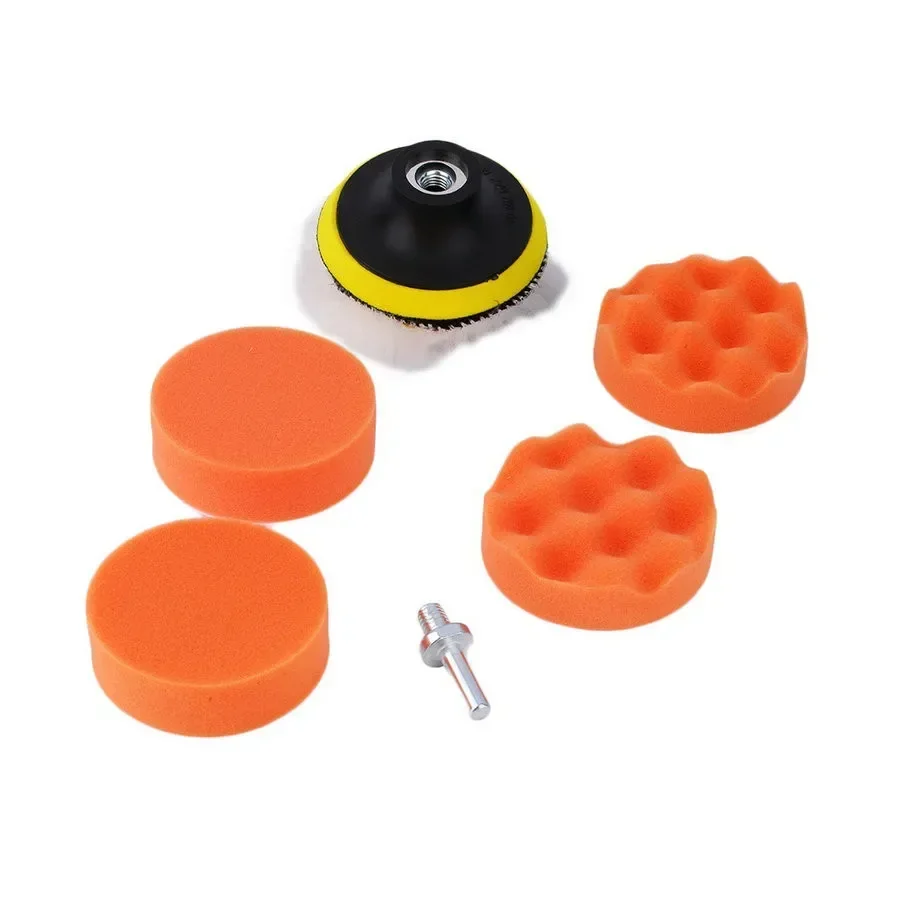 Polish Pad Set Buffer - 1세트/7개 3인치 광택 버퍼 스펀지 패드