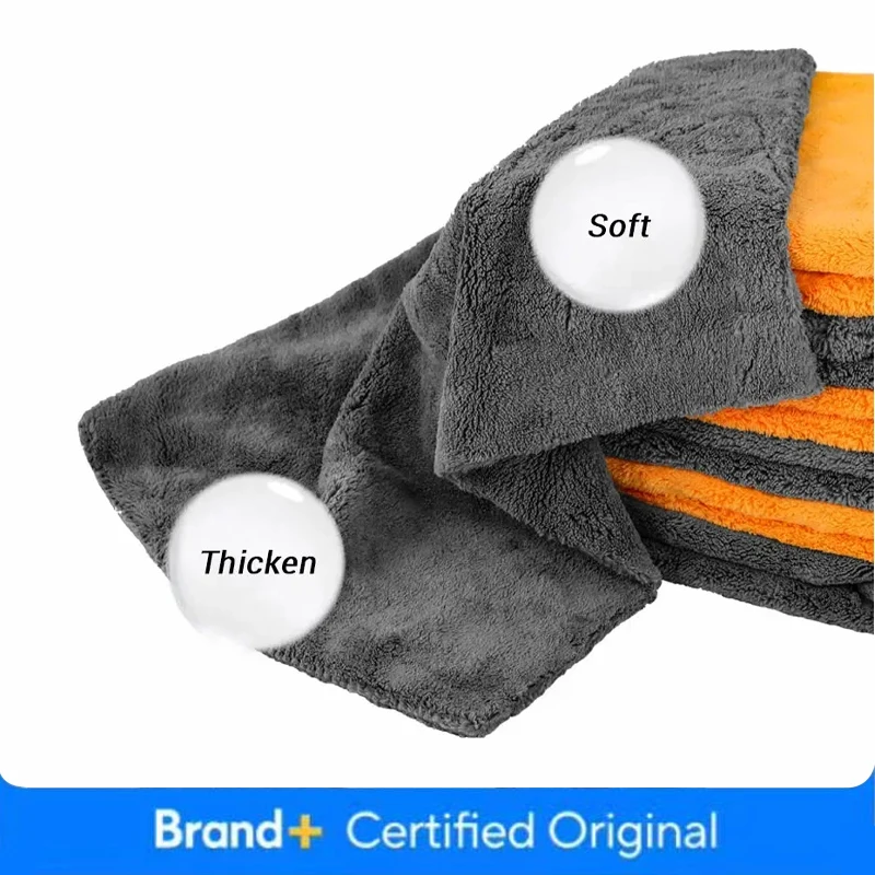 Microfiber Towel Detailing - 신제품 1/2/6/9팩 300GSM 자동차 두꺼운 청소