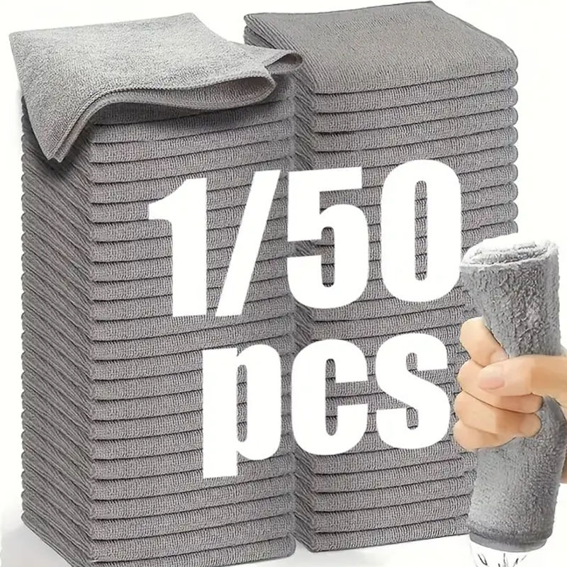 Microfiber Towel Detailing - 1/50pcs 마이크로 화이버 청소 천 세척을위한