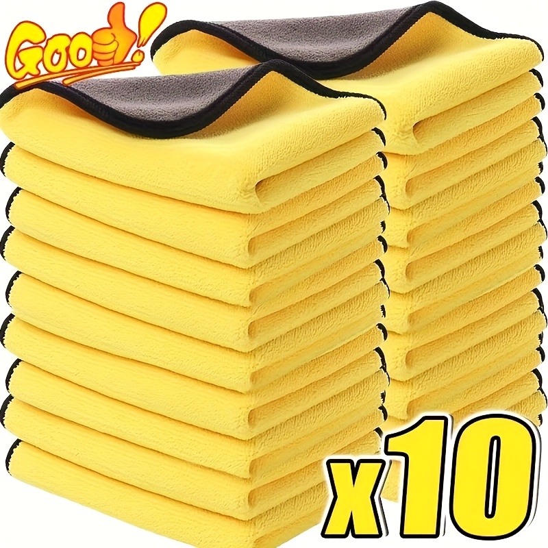 Microfiber Towel Detailing - 3/5/10개입 자동차 세차용 마이크로파이버 타월 30*30CM