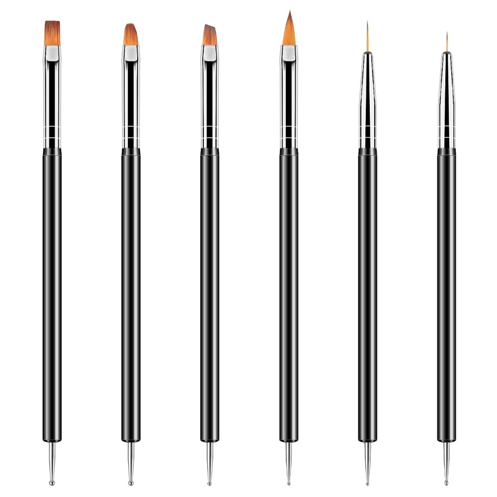 Detailing Brush Set - 양쪽 사용 가능한 네일 아트 도팅