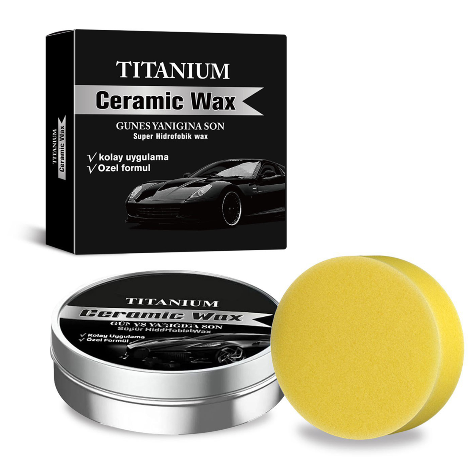 Car Wax Ceramic Coating - 100g 세라믹 왁스 크림 세라믹 자동차