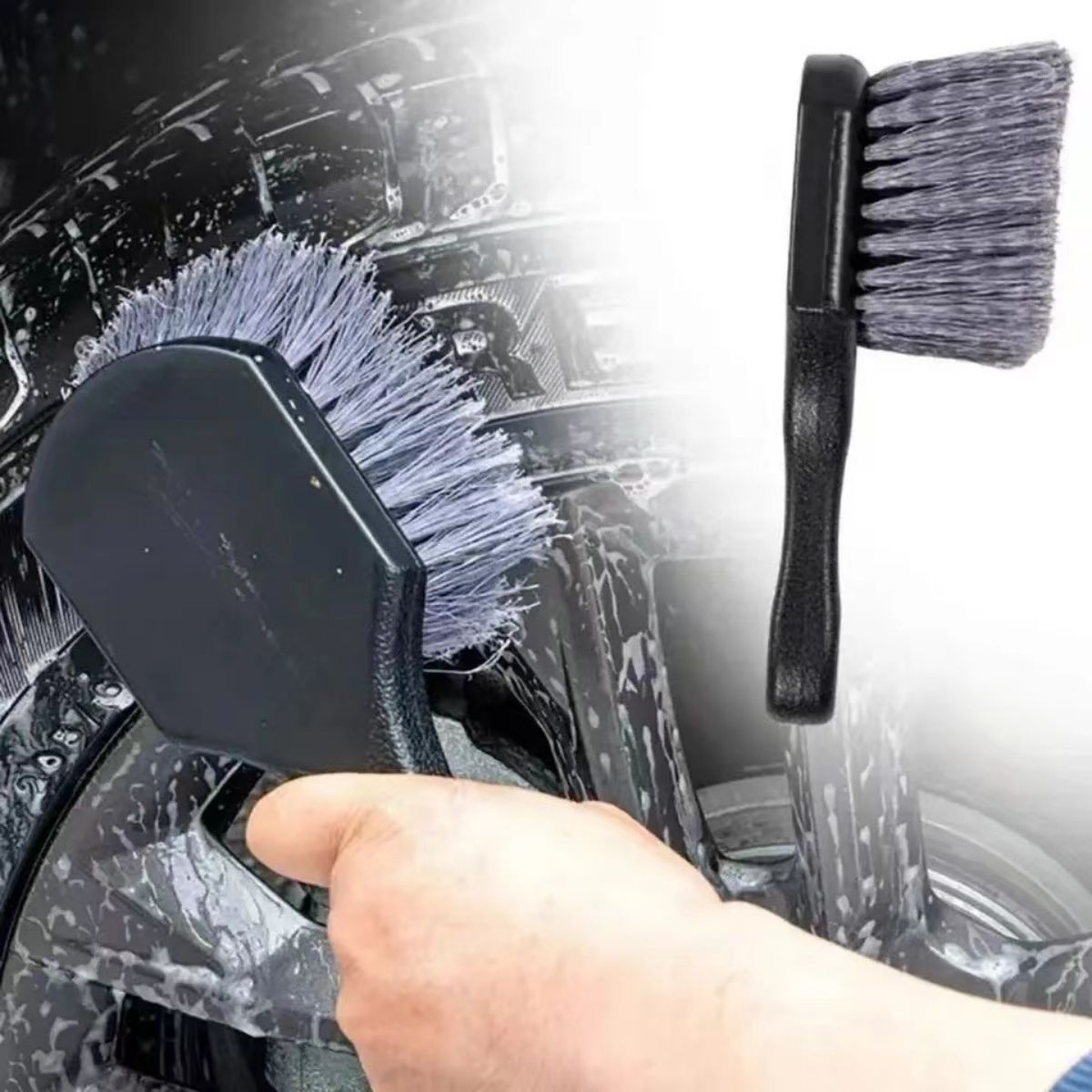 Car Cleaning Brush - 자동차 휠 청소 브러시 디테일 브러시,