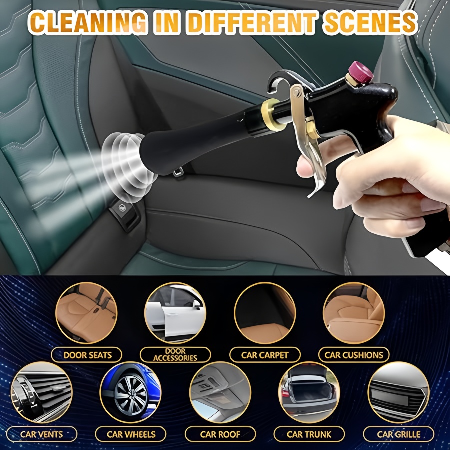 에어 블로우 건 자동차 실내 청소 건 고압 자동차 디테 - Dirt Brush Interior 리뷰 및 가격