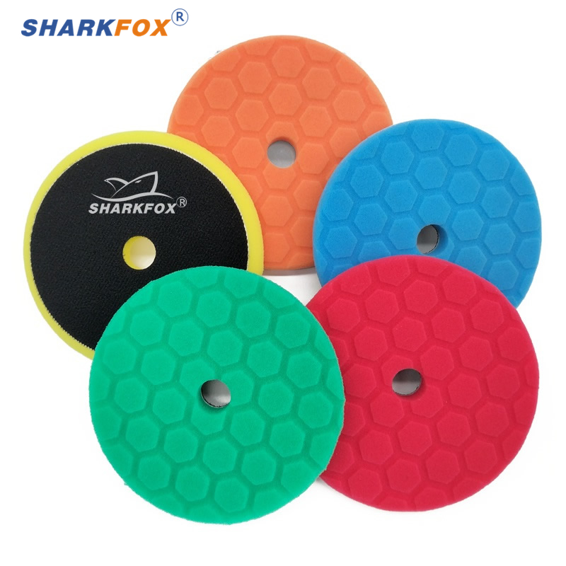 Sharkfox 5 개/대 5 인치(125mm) 자동차 - Polish Pad Set Buffer 리뷰 및 가격