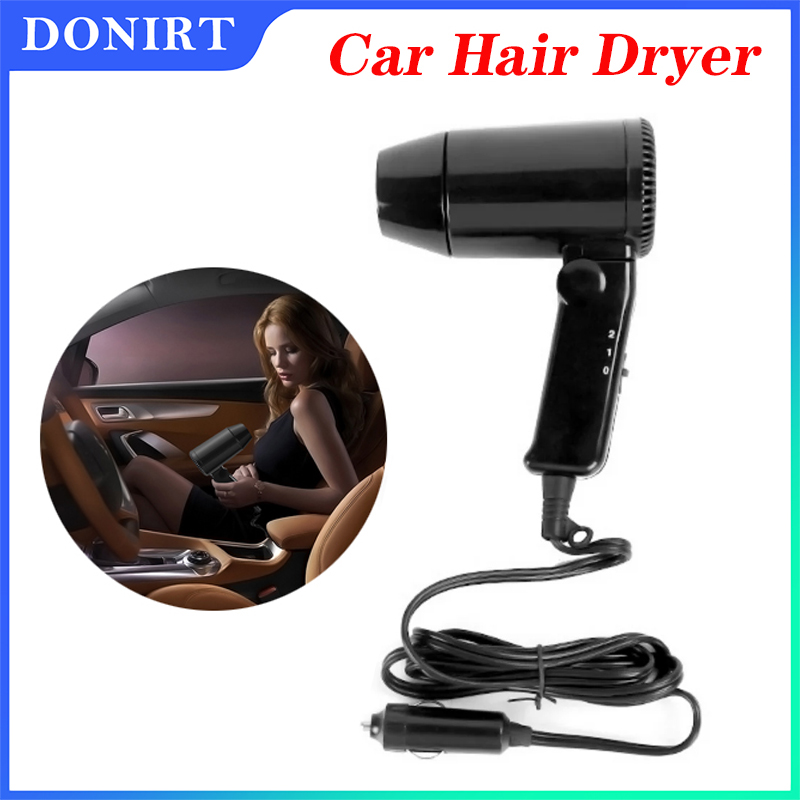 휴대용 12V 자동차 헤어 드라이어 뜨거운 차가운 접는 - Dryer Car Blower 리뷰 및 가격