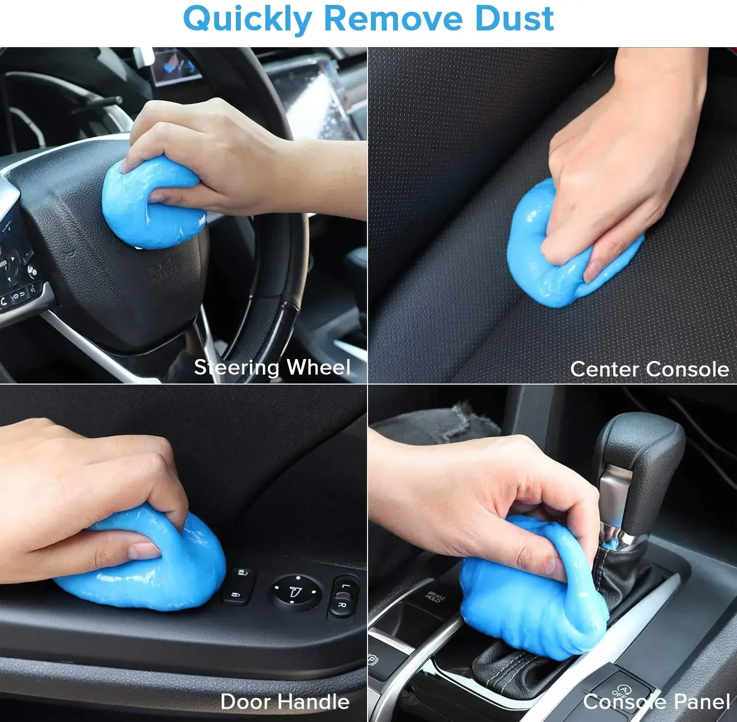 자동차 인테리어 집진기, 젤 슬라임 청소 매직 집진기, - Dirt Brush Interior 리뷰 및 가격