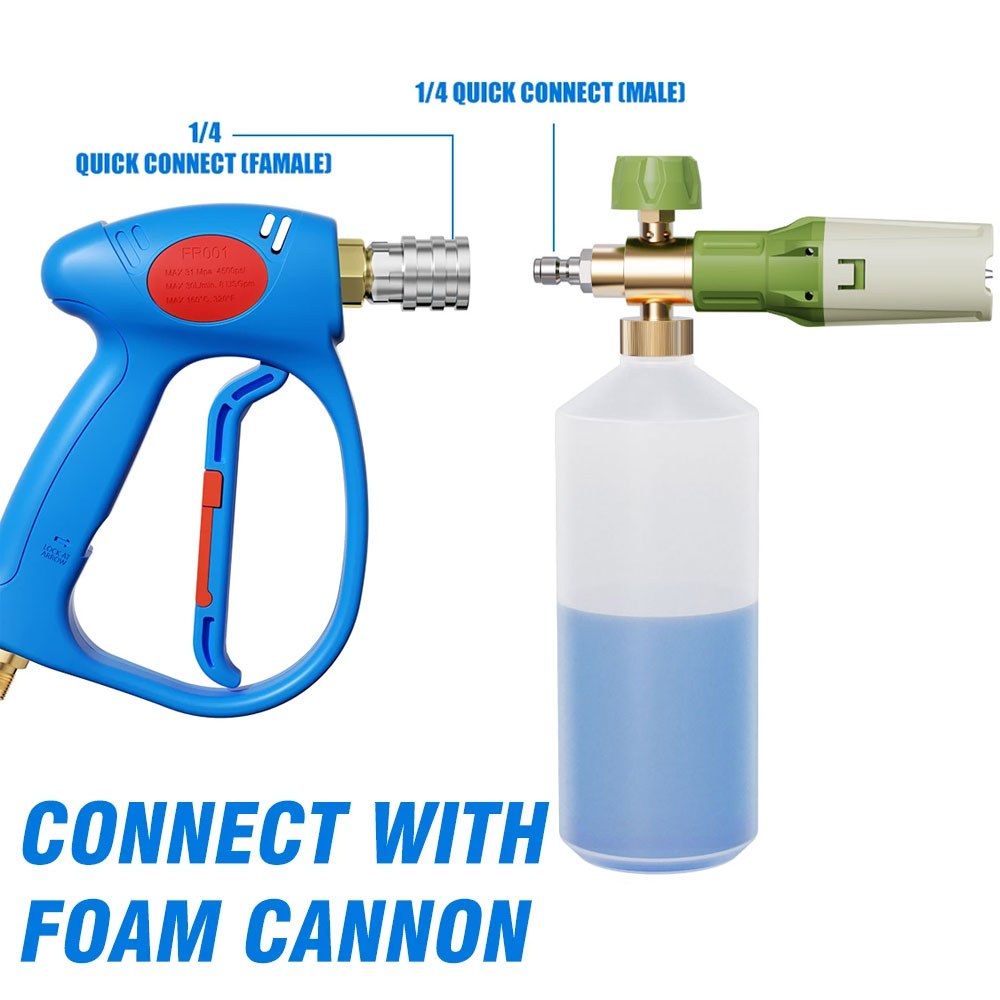 알루미늄 폼 건 랜스 폼 캐논 Karcher Bosch - Pressure Washer Foam Gun 리뷰 및 가격