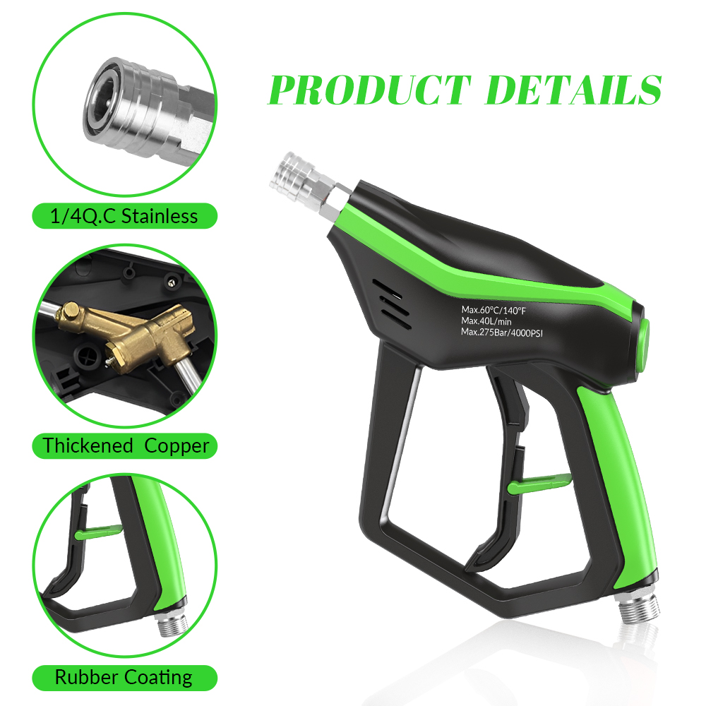 고압 세척기 액세서리 1/4인치 퀵 커넥트 스프레이 건 - Pressure Washer Foam Gun 리뷰 및 가격