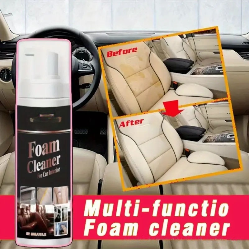 다기능 폼 클리너 자동차 내부 얼룩 제거 및 청소 가죽 - Leather Cleaner Interior 리뷰 및 가격