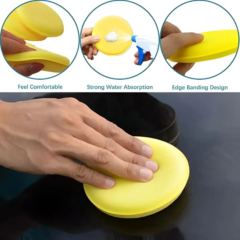 6개입 자동차 관리 폼 왁스 어플리케이터 패드 - 자동 - Wax Applicator Pad 리뷰 및 가격