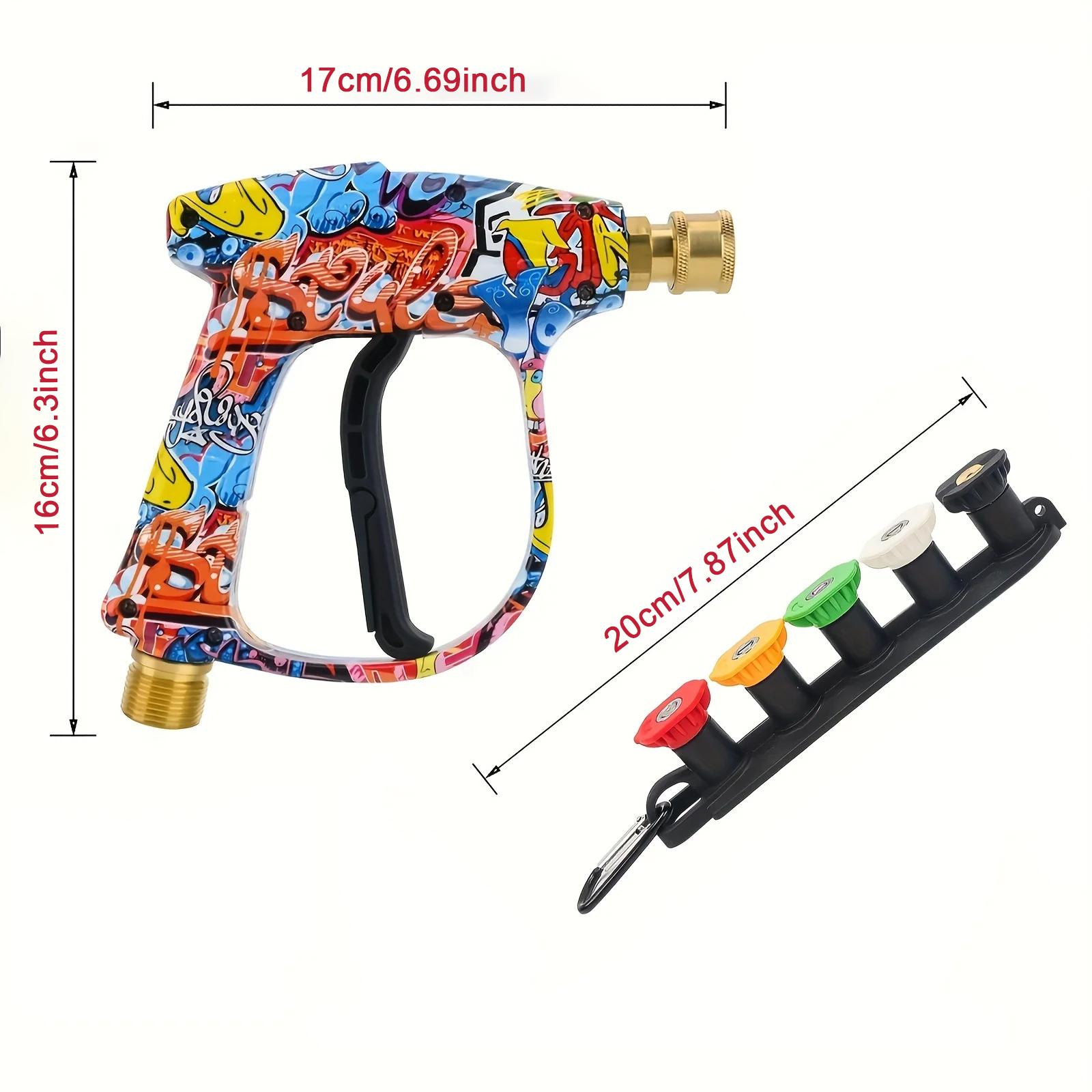4350PSI 고압 물총 그래피티 디자인, 1L 폼 캐 - Pressure Washer Foam Gun 리뷰 및 가격