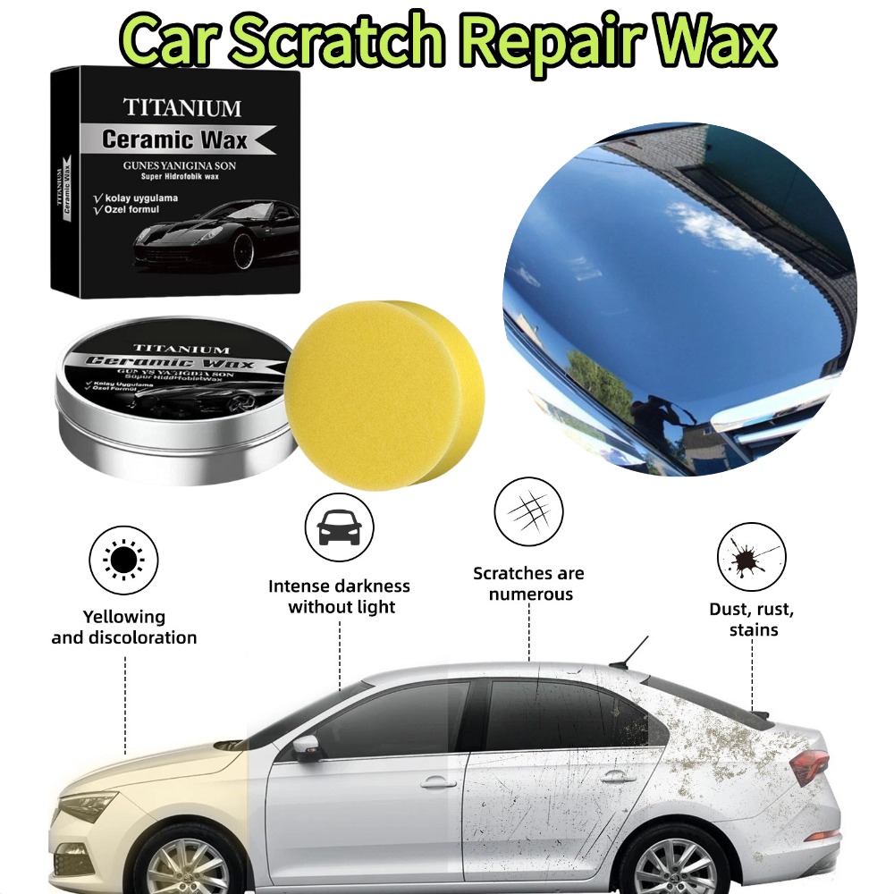 100g 티타늄 세라믹 왁스 크림 자동차 스크래치 복원 - Car Wax Ceramic Coating 리뷰 및 가격