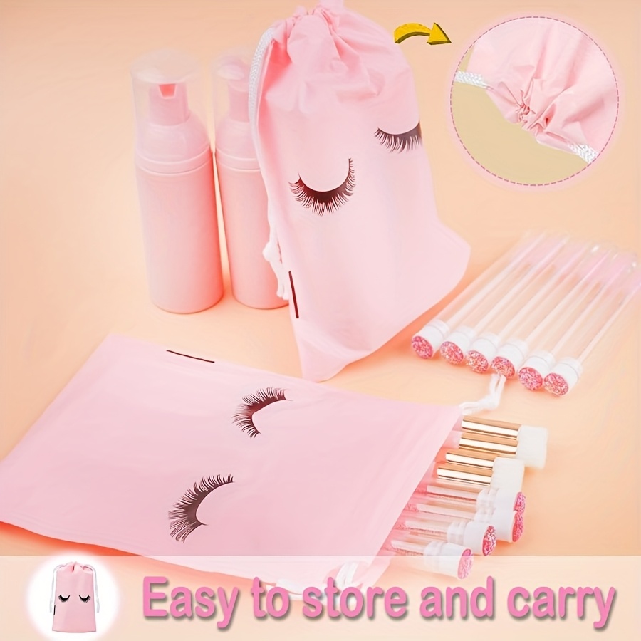 20개 속눈썹 관리 키트 - 5개 폼 펌프 + 5개 디 - Detailing Brush Set 리뷰 및 가격