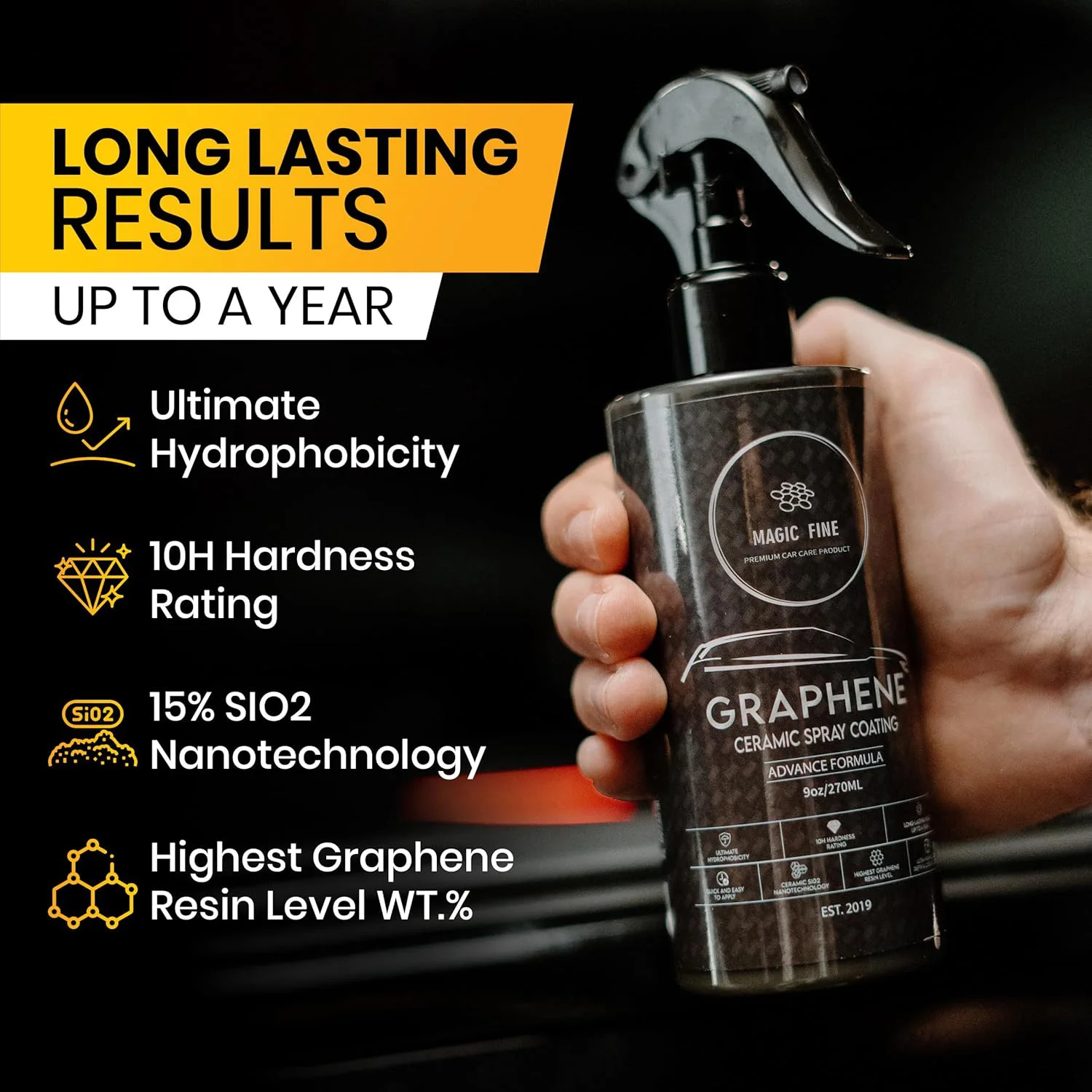 그래핀 세라믹 스프레이 코팅 빠르고 간편하게 자동차,  - Car Wax Ceramic Coating 리뷰 및 가격