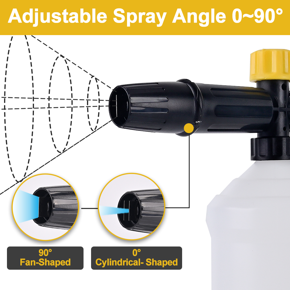 압력 와셔 스노우 폼 랜스 Huter 고압 거품 총 대 - Pressure Washer Foam Gun 리뷰 및 가격