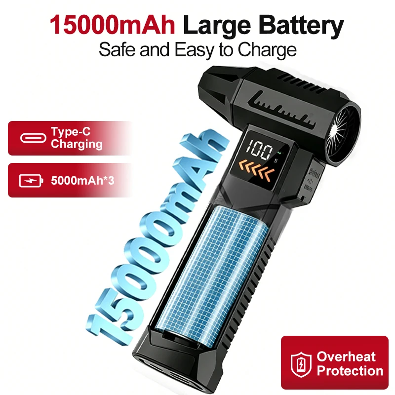 초강력 2800000RPM 전동 제트 블로워 무선 압축 - Dryer Car Blower 리뷰 및 가격
