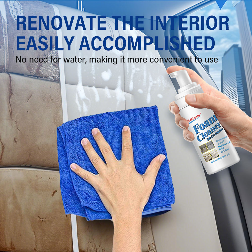 다목적 폼 클리너 자동차 내부 세척 유지 보수 재생제  - Leather Cleaner Interior 리뷰 및 가격