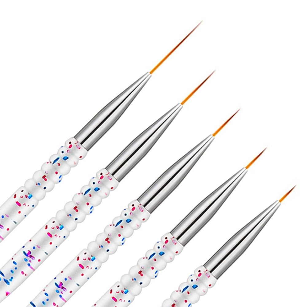 5종 전문 네일 아트 라이너 브러쉬 세트 (젤 폴리쉬  - Detailing Brush Set 리뷰 및 가격
