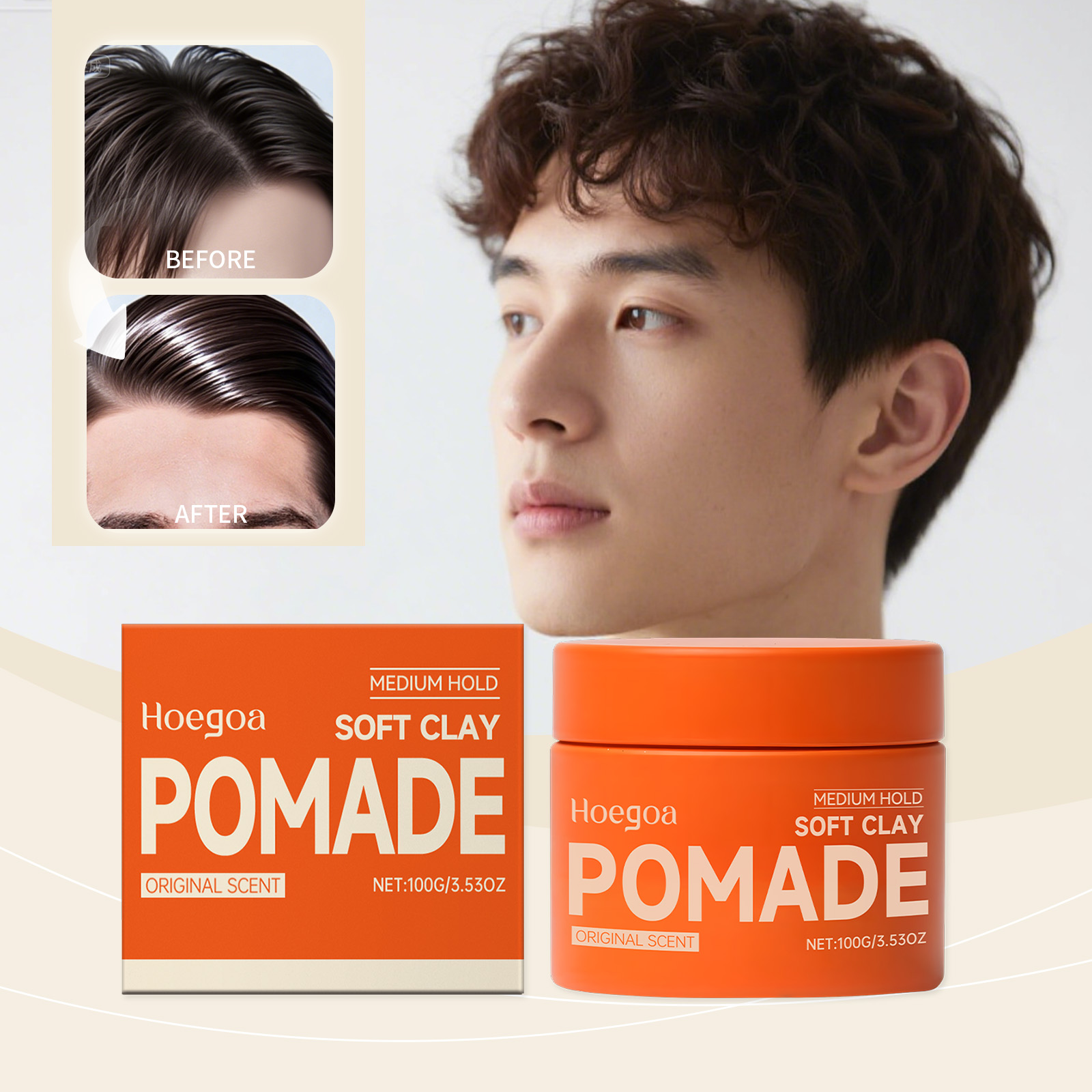 오리지널 헤어 왁스 오래 지속되는 헤어 젤 남성용 강력 - Clay Bar Lubricant 리뷰 및 가격