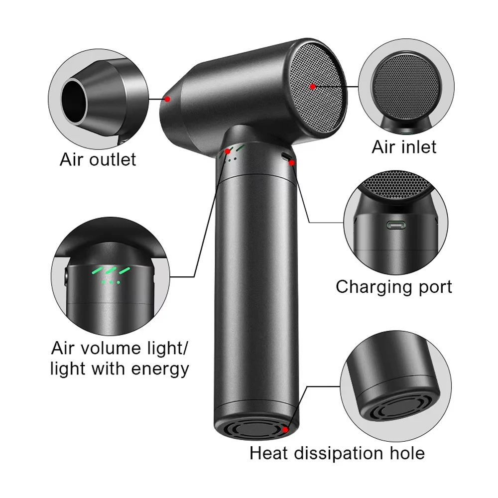 고속 80000RPM 터보 제트 팬 브러시리스 모터 핸 - Dryer Car Blower 리뷰 및 가격