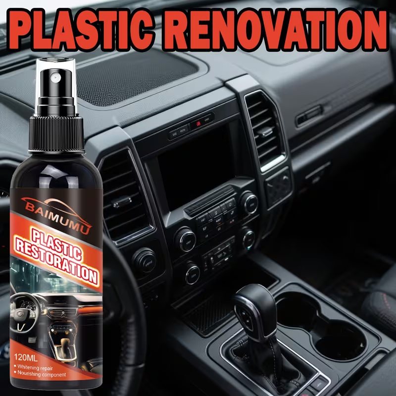 120ml 자동차 플라스틱 복원 스프레이, 대시보드 및 - Trim Restorer Plastic 리뷰 및 가격