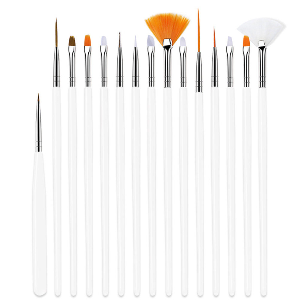 20개 네일 아트 펜 브러쉬 세트 실리콘 라이너 키트  - Detailing Brush Set 리뷰 및 가격