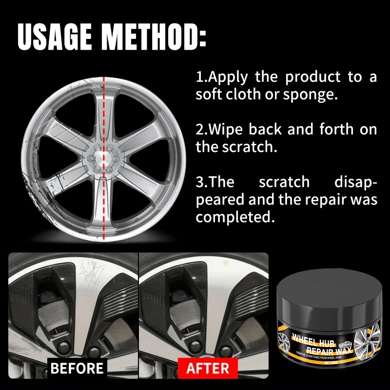 1 조각 100g 범용 휠 허브 수리 키트, 자동차 휠 - Wheel Cleaner Alloy 리뷰 및 가격