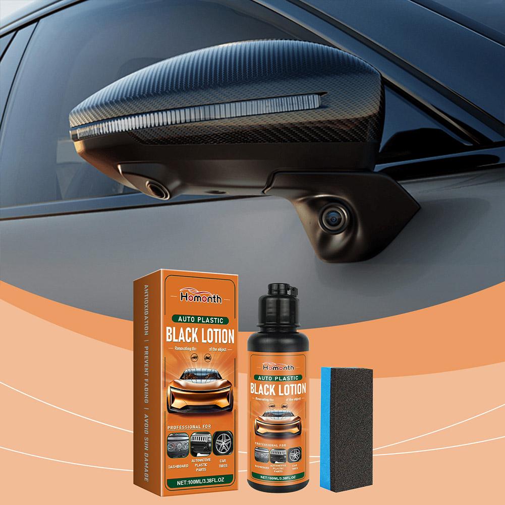 100ml 자동차 플라스틱 블랙 로션 플라스틱 복원제  - Trim Restorer Plastic 리뷰 및 가격
