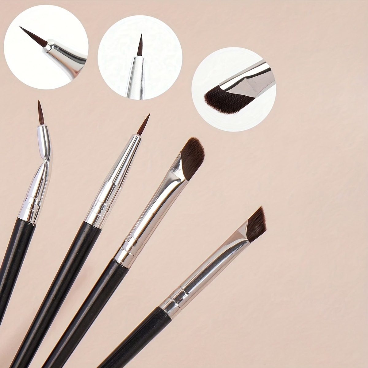 8종 메이크업 브러쉬 세트, 시클형 아이라이너 브러쉬, - Detailing Brush Set 리뷰 및 가격